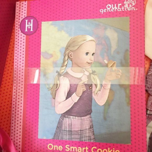 New Our Generation Doll Hally Read Play Set Book - Picture 4 of 7